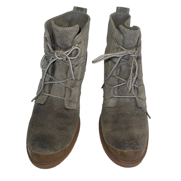 Sorel Toronto Oiled suede leather Waterproof Lace-up Wedge Boot. Size 9.5 GUC - Picture 3 of 14